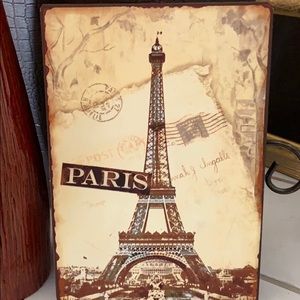 Paris metal decor